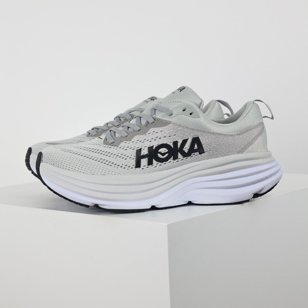 HOKA Bondi 8 Hombre - Gris claro