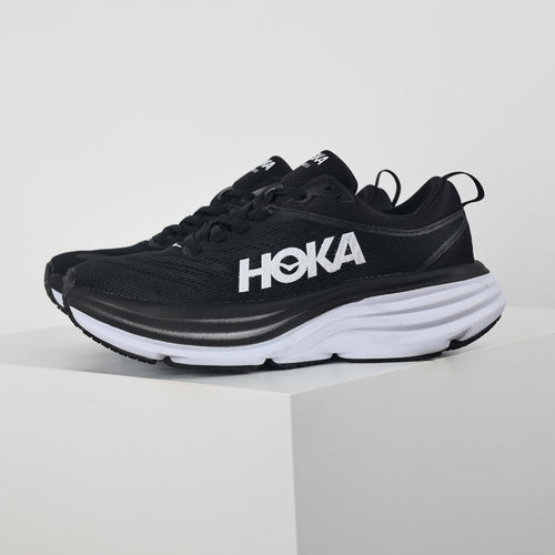 HOKA Bondi 8 Hombre - Negro / Blanco