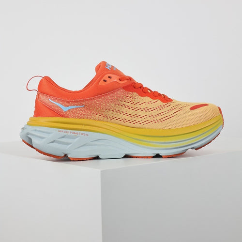 HOKA Bondi 8 Mujer - Naranja / Amarillo