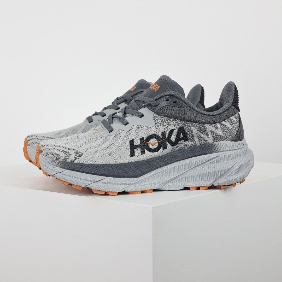 HOKA Challenger ATR 7 Hombre - Gris / Naranja