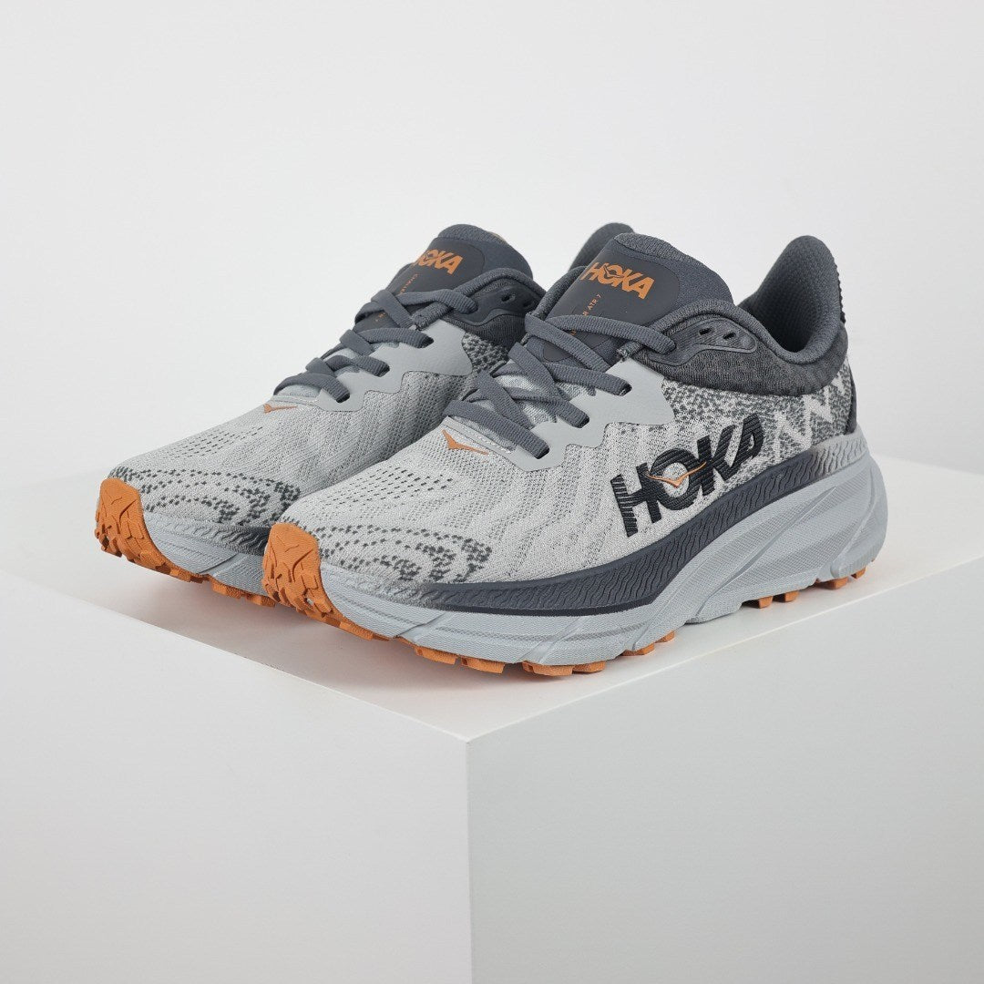 HOKA Challenger ATR 7 Hombre - Gris / Naranja