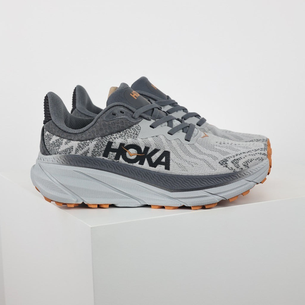 HOKA Challenger ATR 7 Hombre - Gris / Naranja