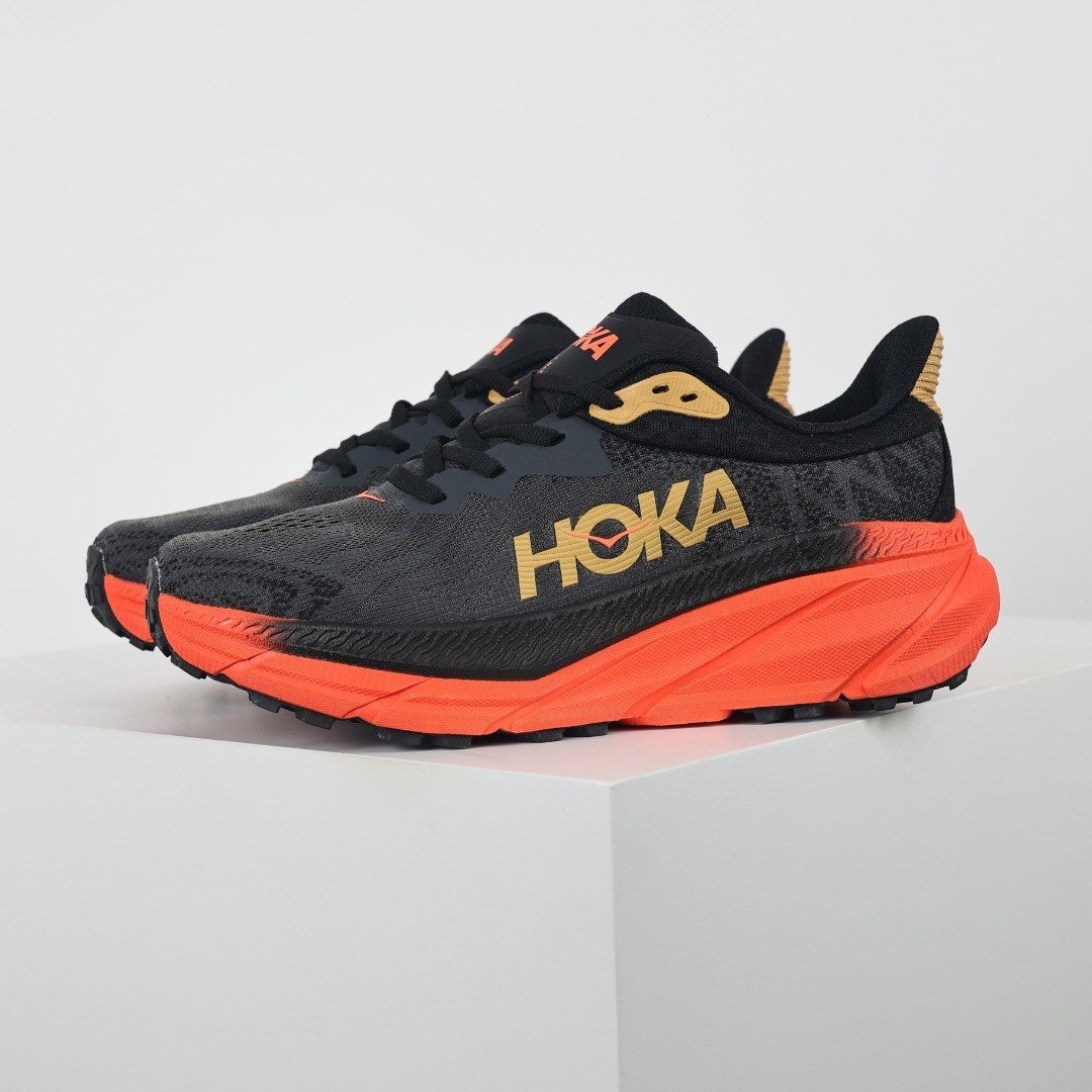 HOKA Challenger ATR 7 Hombre - Negro / Rojo