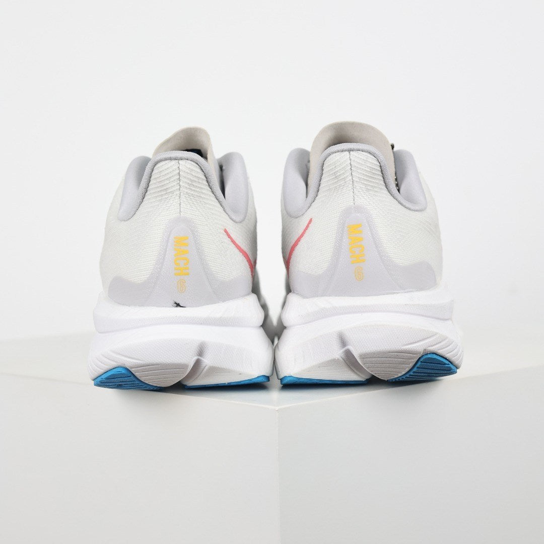 HOKA Mach 6 Mujer - Blanco / Azul