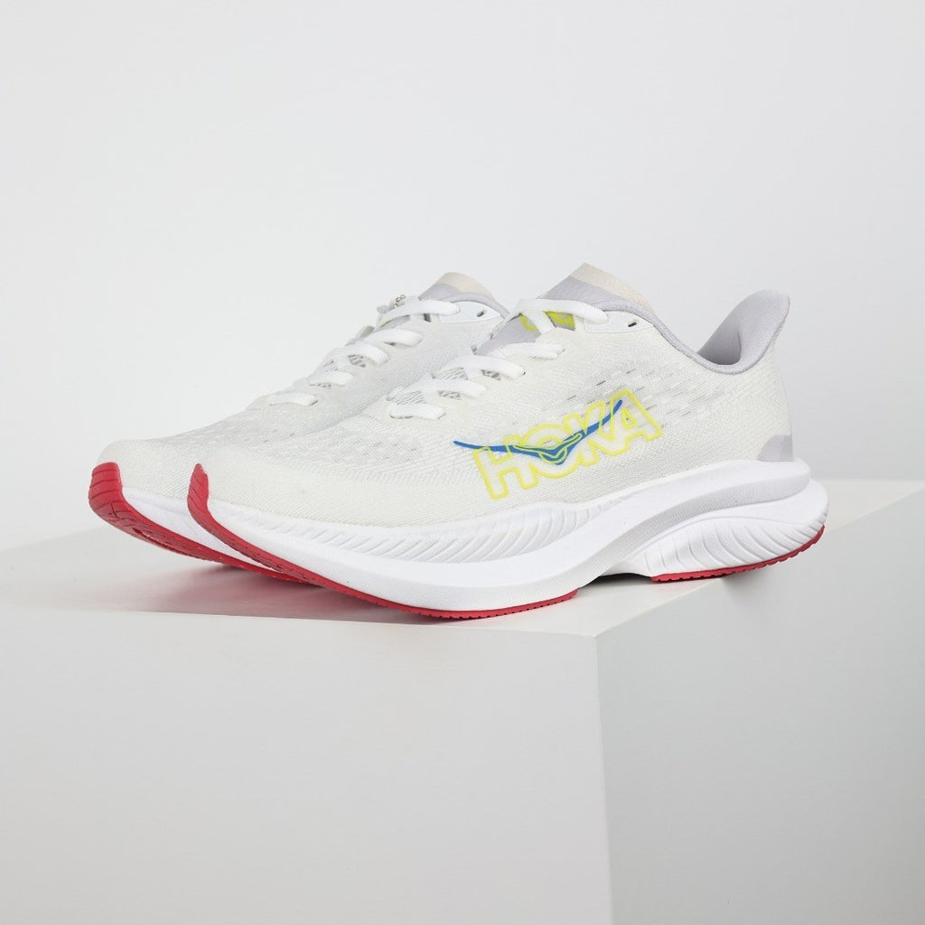 HOKA Mach 6 Mujer - Blanco / Lima