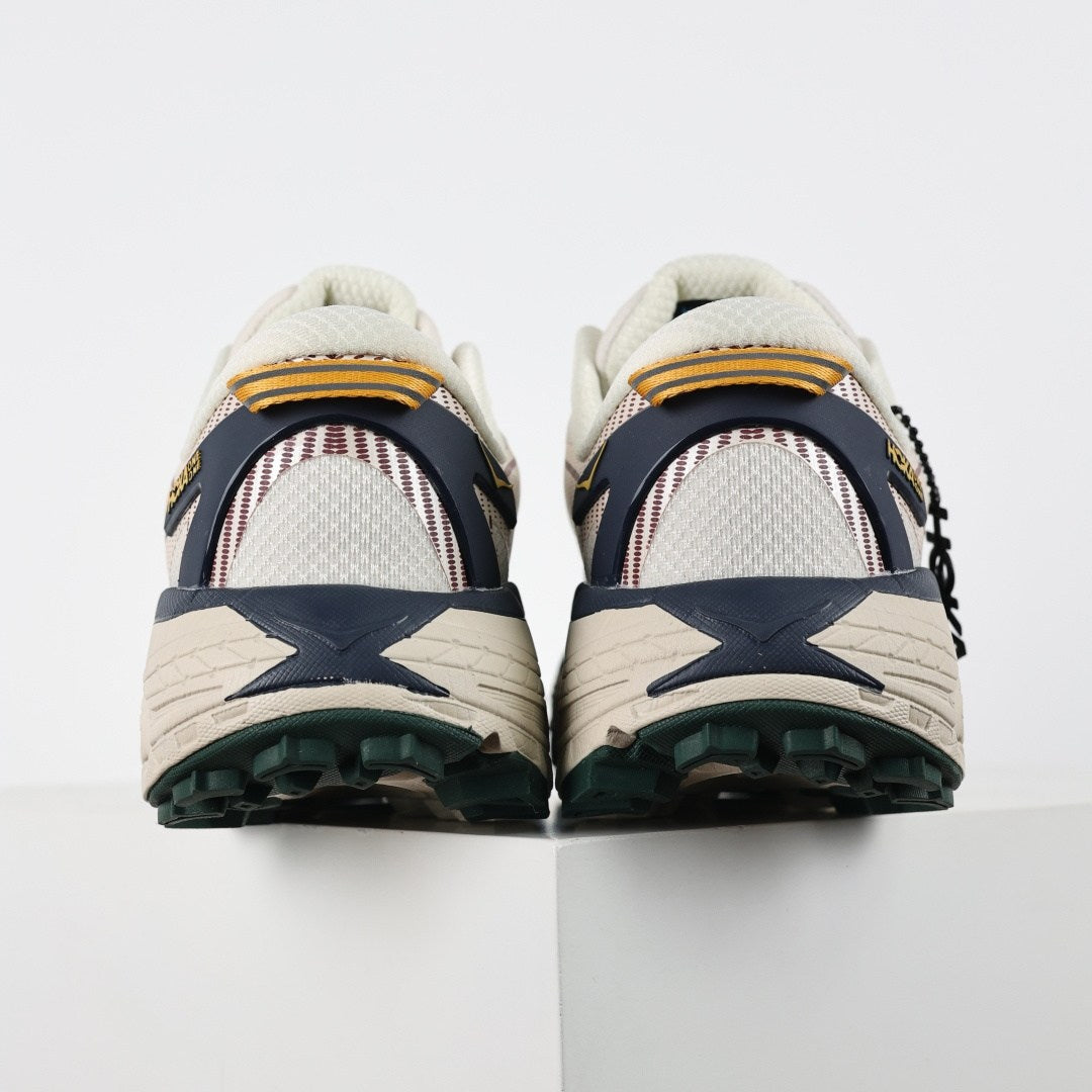 HOKA Mafate Speed 2 Hombre - Crema / Azul marino