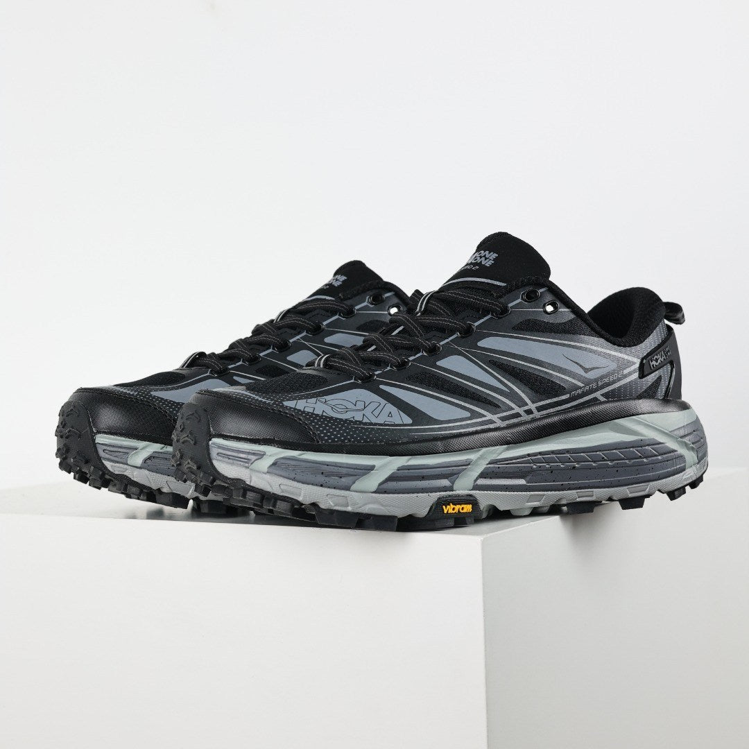 HOKA Mafate Speed 2 Hombre - Negro / Gris
