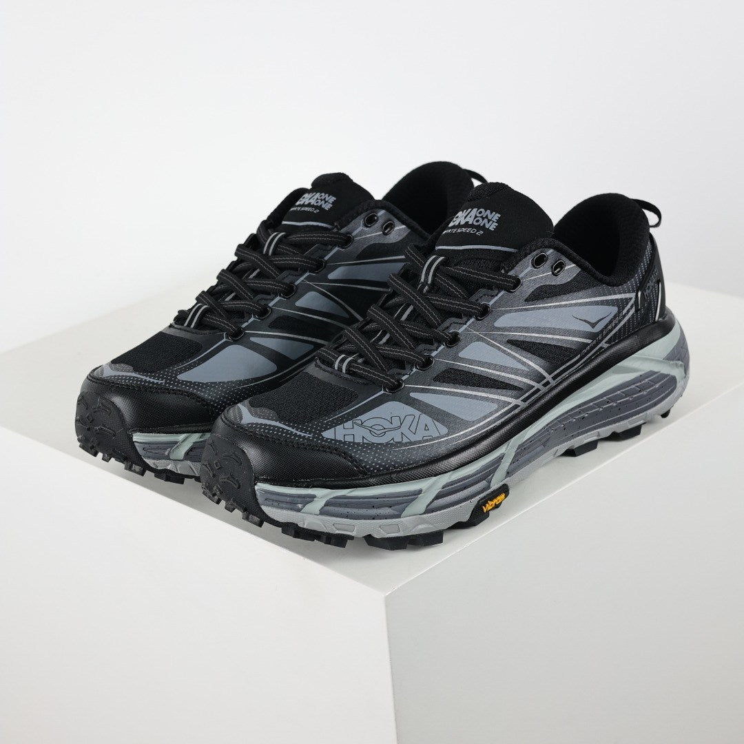 HOKA Mafate Speed 2 Hombre - Negro / Gris