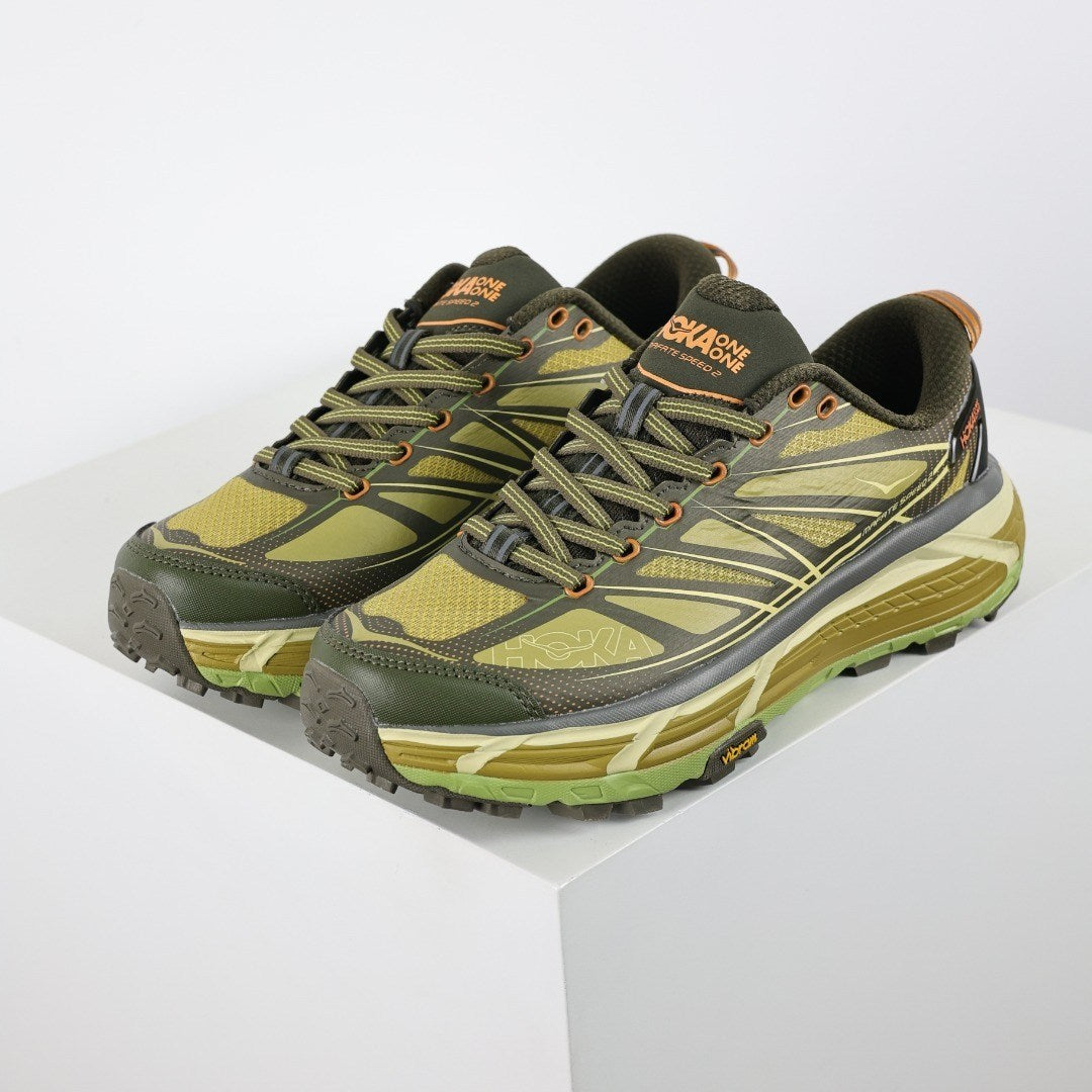 HOKA Mafate Speed 2 Hombre - Oliva / Lima