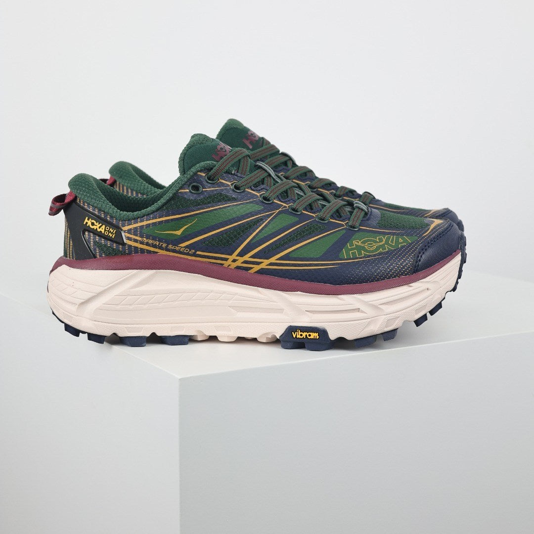 HOKA Mafate Speed 2 Hombre - Verde bosque