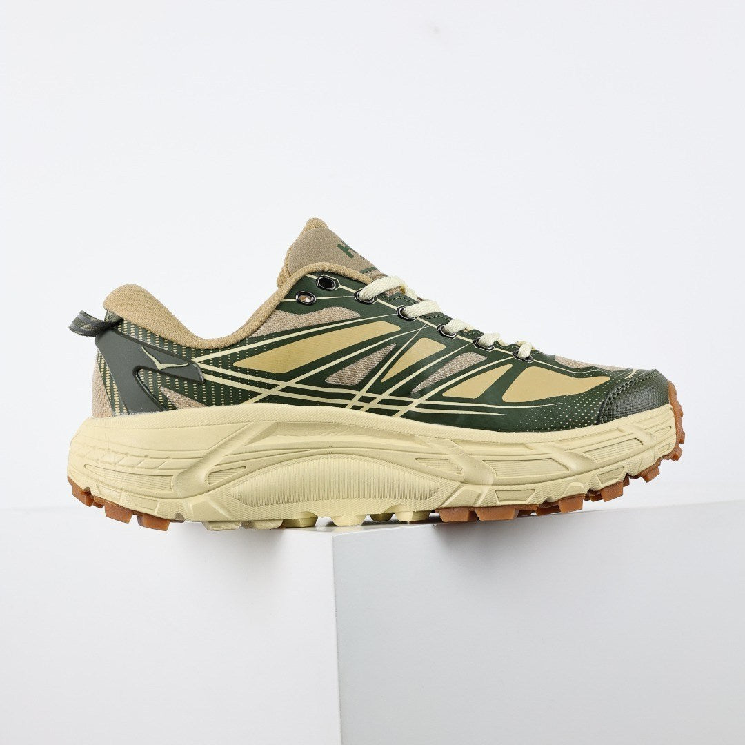 HOKA Mafate Speed 2 Hombre - Verde oliva / Crema