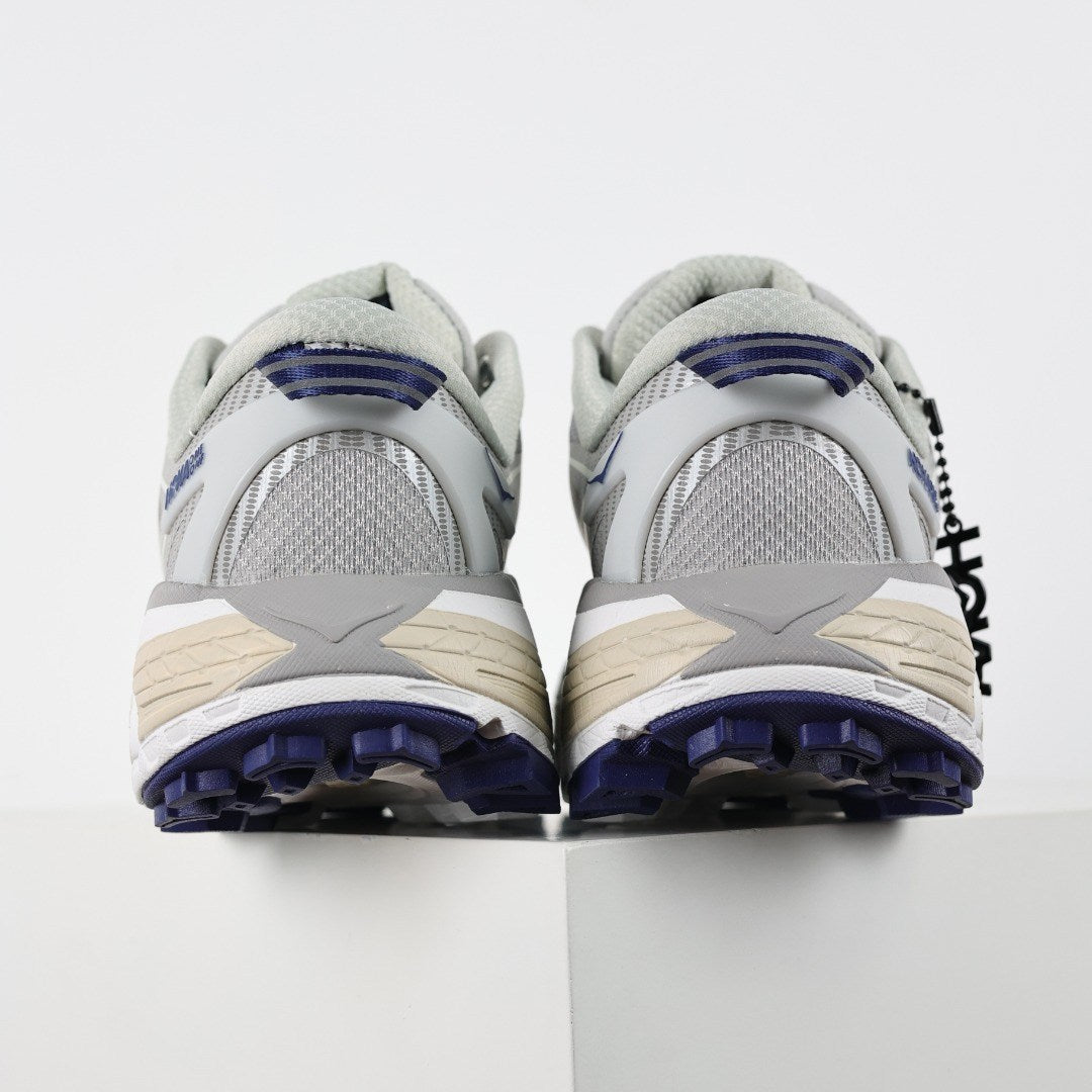 HOKA Mafate Speed 2 Mujer - Gris / Azul marino