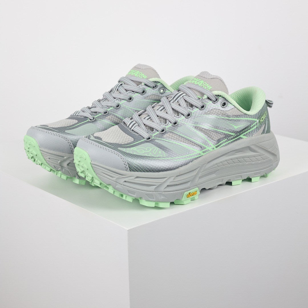HOKA Mafate Speed 2 Mujer - Gris / Menta
