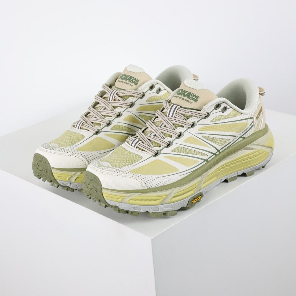 HOKA Mafate Speed 2 Mujer - Oliva / Beige
