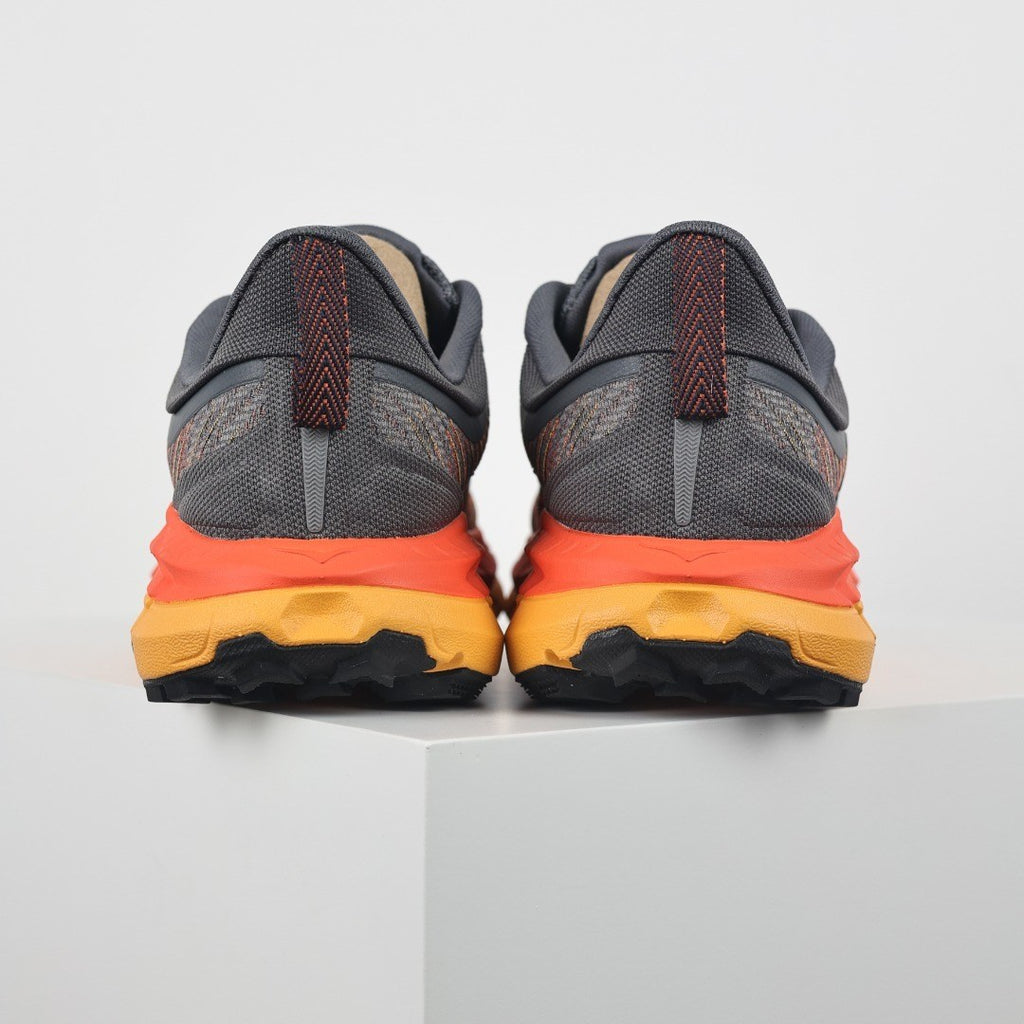 HOKA Mafate Speed 4 Hombre - Gris / Naranja