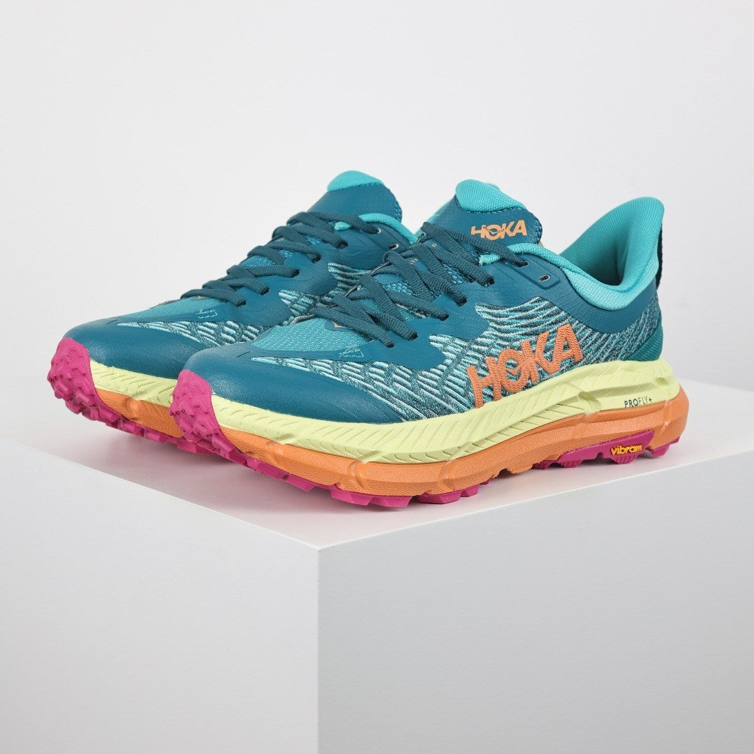 HOKA Mafate Speed 4 Mujer - Azul petróleo