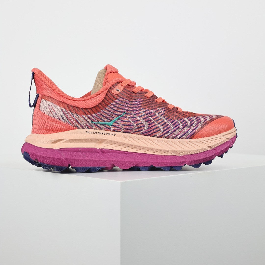 HOKA Mafate Speed 4 Mujer - Coral