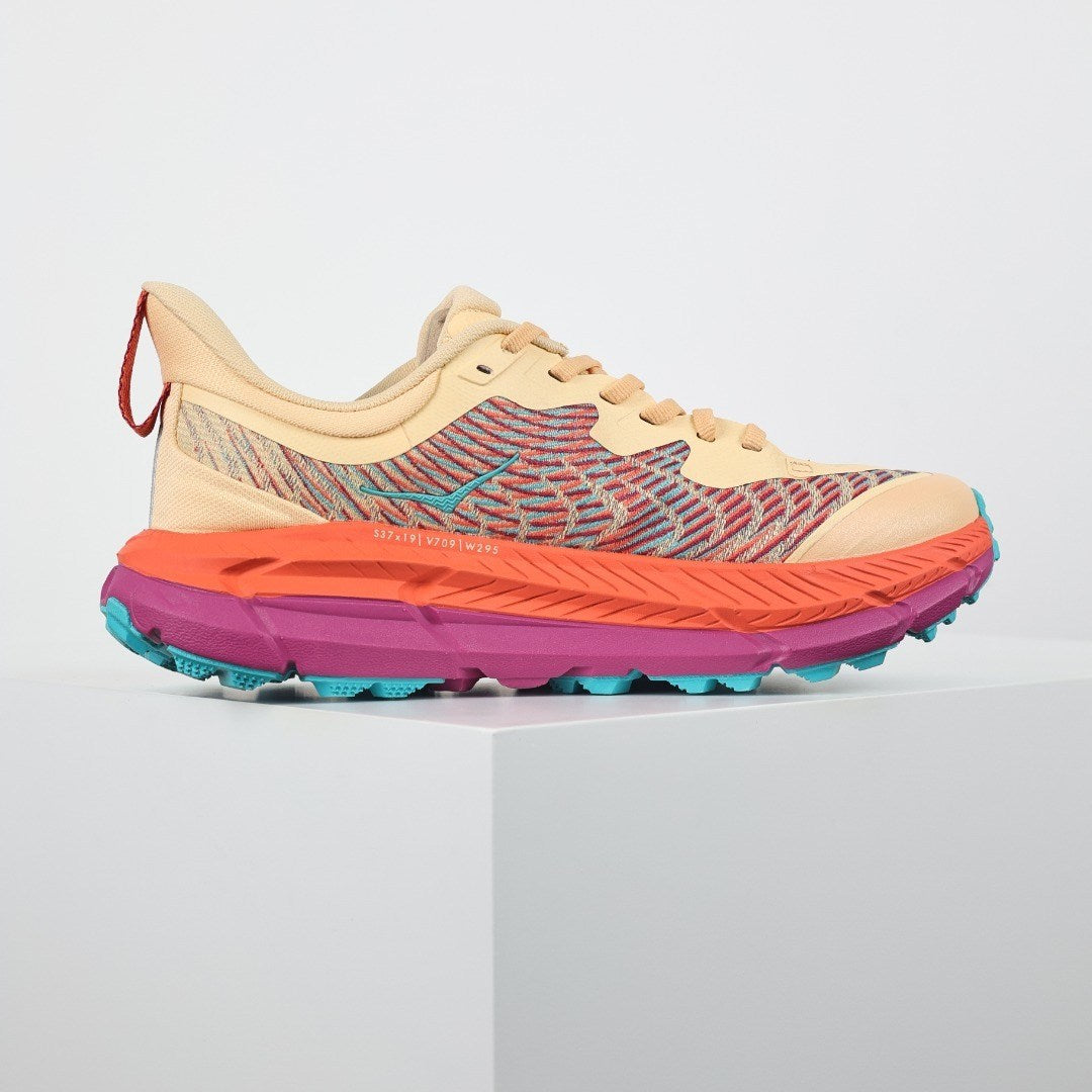 HOKA Mafate Speed 4 Mujer - Durazno / Naranja